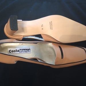 COSTA BLANCA Women's Tan High Heel Pumps Size 10M